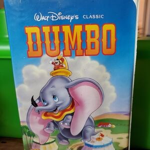 Walt Disney's Dumbo Classic DVD - Vibrant Blue Cover